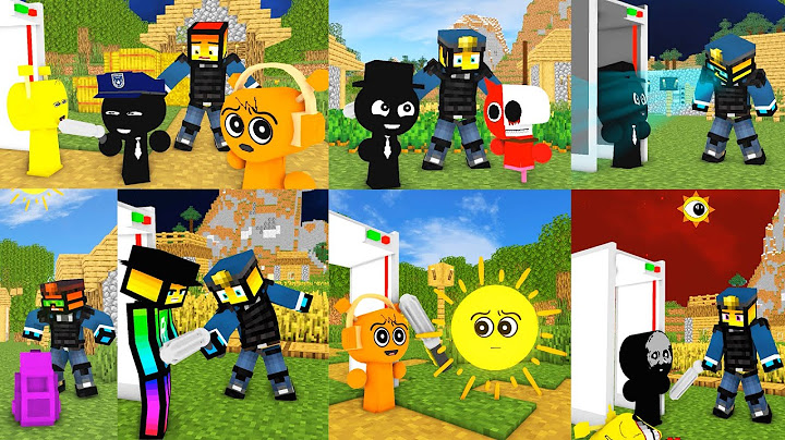 Incredibox Sprunki - All series: Help Joe Police find everything Black stole. - Season 2 February