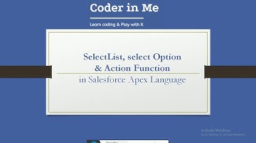 SelectList, select Option  & Action Function in Salesforce Apex Language