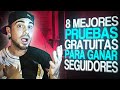 8 MEJORES PRUEBAS GRATUITAS Para GANAR SEGUIDORES Muy Rápidos en INSTAGRAM