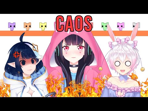 EU SOU A VTUBER AGENTE DO CAOS NO PICO PARK! Ft. @JesseLlum @pamytube @iStevveCh @AceChimera