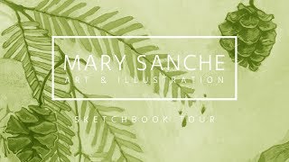 Sketchbook Tour III // Flip-through 2016 // Pencil & Pen // Mary Sanche