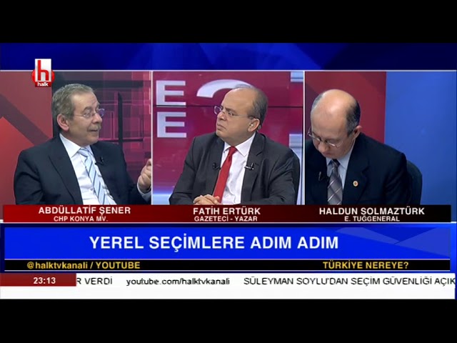 TÜRKİYE NEREYE / ABDÜLLATİF ŞENER - HALDUN SOLMAZTÜRK - 3. BÖLÜM - 26 OCAK
