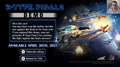 R-TYPE FINAL 2 demo #shmup