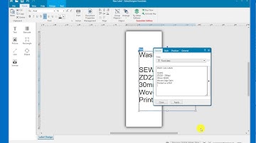 Zebra Designer Essentials V3, How to design your own labels?