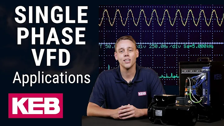 VFDs for Single Phase Applications | KEB #shorts