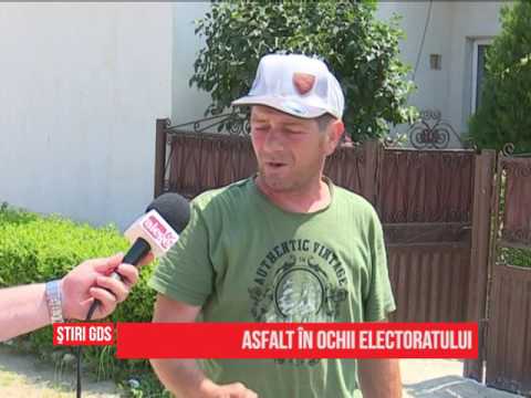 Asfalt in ochii electoratului