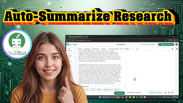 How To Summarize Research Articles And Publications Automatically Using QuillBot (2025)