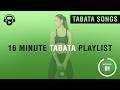 16 Minute- TABATA SONGS PLAYLIST (4 Songs) 🎵