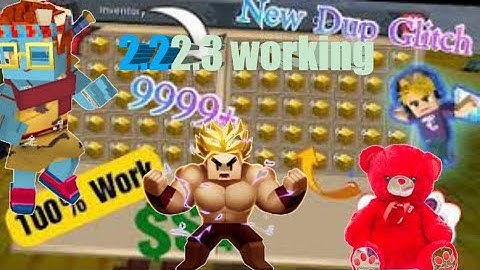 2.22.3 || New duplication glitch skyblock || blockman go