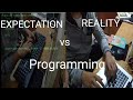 Programming Expectation VS Reality