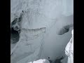 Crossing the khumbhu icefall