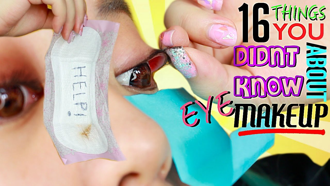 16 Things YOU NEVER Knew About EYE MAKEUP!