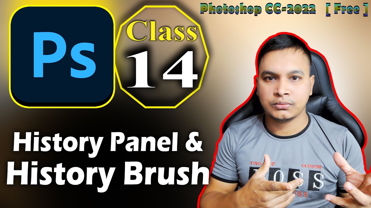 History Panel How to use History Panel and History Brush tool in Photoshop [Class-14 ...