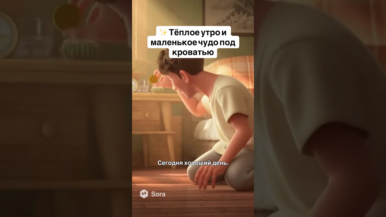 Маленькая история о человеке, который нашёл монетку на удачу