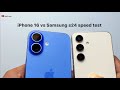 iPhone 16 vs Samsung S24 – Which is ACTUALLY Faster?