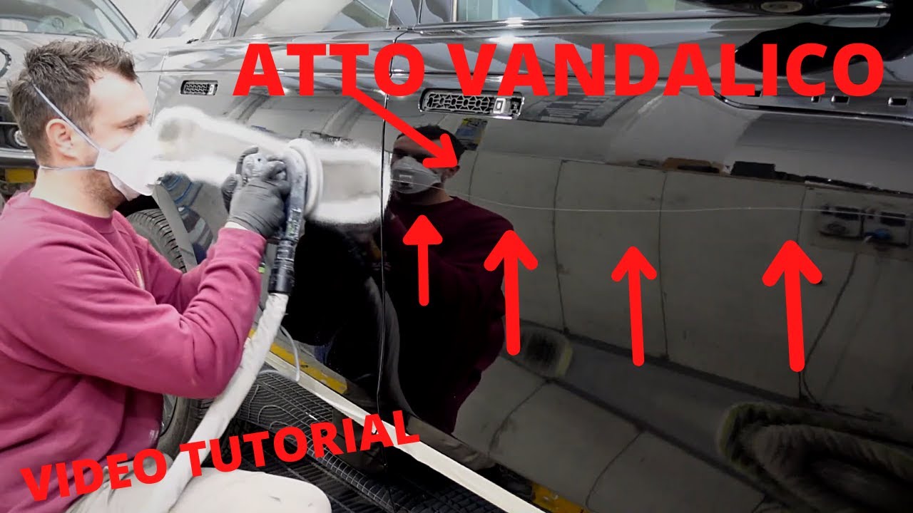 Come risolvere un graffio da atto VANDALICO