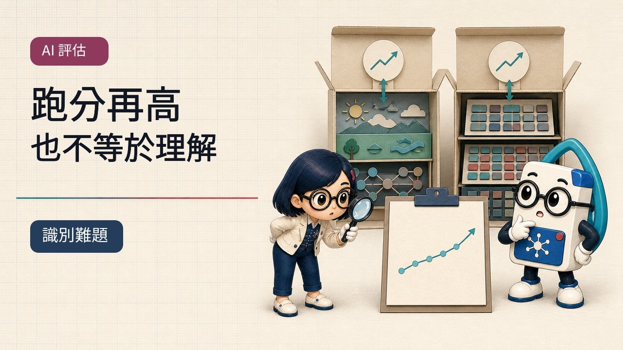 預測評估的識別難題