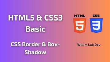 CSS Border And Box-Shadow In 4 minutes #html #css
