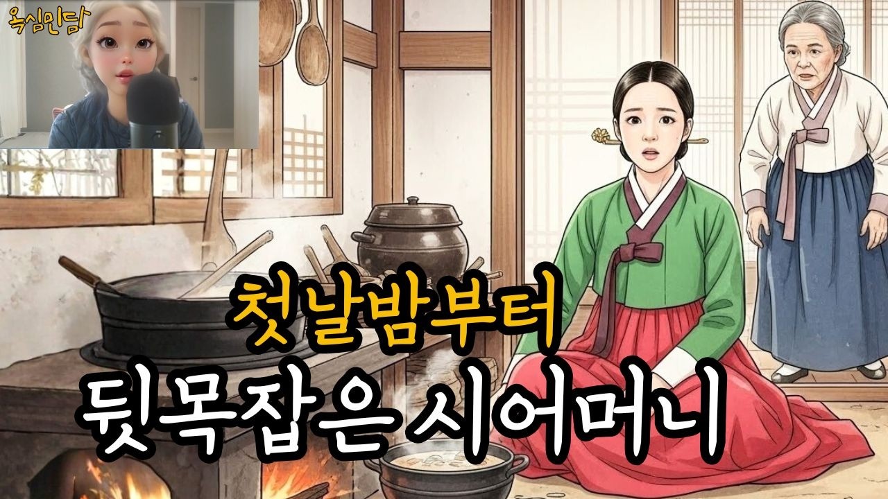 시어머니를 당황케 한 며느리의 도발! 천방지축 며느리 길들이기 (고퀄리티 애니메이션 야담) | 야담·민담·신화·설화·전설·옛날이야기