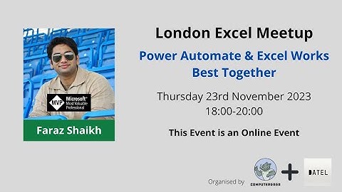 Power Automate & Excel Works Best Together | Faraz Shaikh