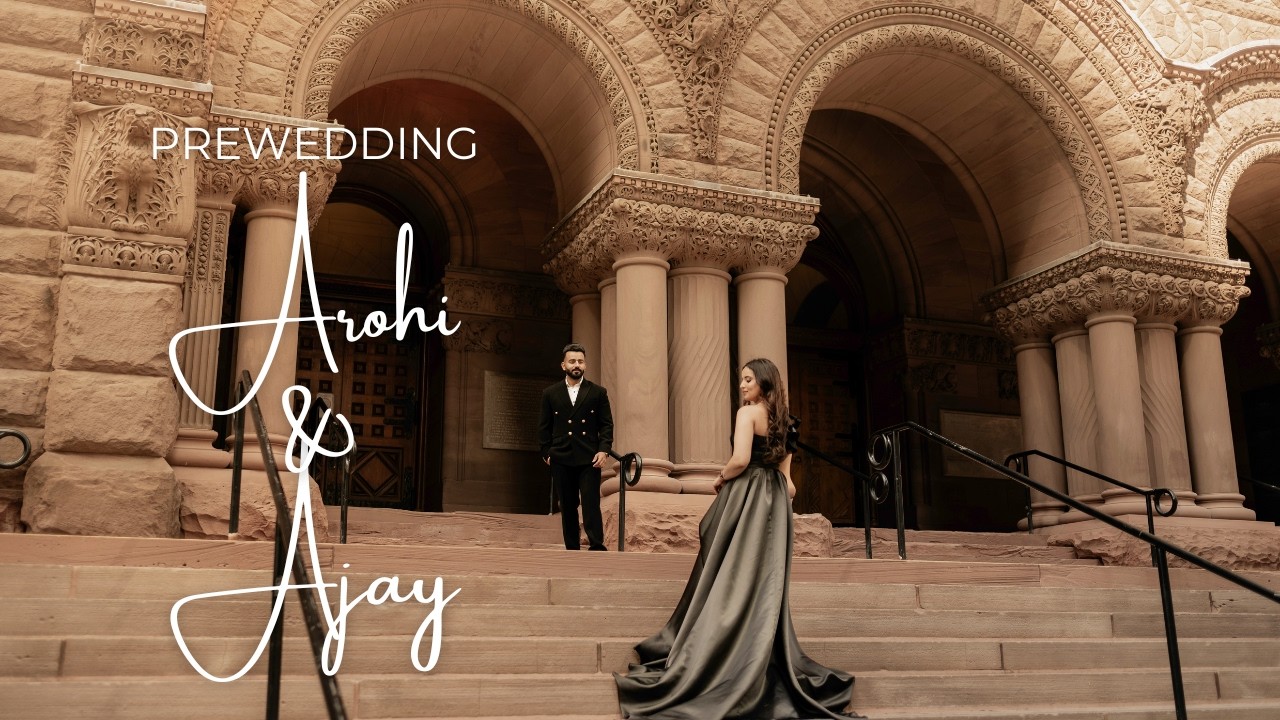 Ajay & Arohi’s Unique Love Story 💕 | Cinematic Prewedding in Canada 🇨🇦 | Kanda Photography