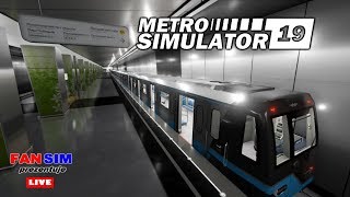 METRO SIMULATOR 2019 🚇#2 RASYJSKI PODZIEMNY POCIĄG screenshot 5