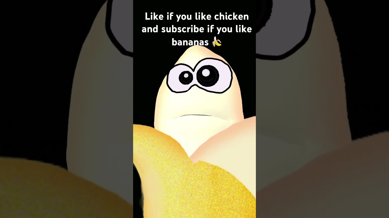 Like if you like chickens and subscribe if you like bananas 