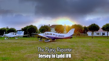 Jersey to Lydd IFR - The Flying Reporter - PA28