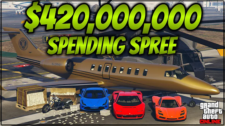 I Spent $420,000,000 Buying Everything in GTA Online!!