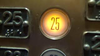 LEGENDARY AND FAMOUS!!! Haughton High Rise Traction elevators @ Chase Tower  Rochester, NY