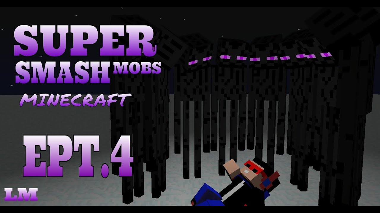 Minecraft Super Smash Mobs ep. 4 Enderman - YouTube