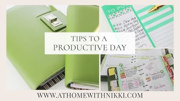 TIME MANAGEMENT: 3 Quick Tips To A Productive Day