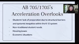 AB 705/1705: The Bill’s Influence on the Experience of Black and Latine Students