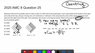 2025 AMC 8 problem 25 solution
