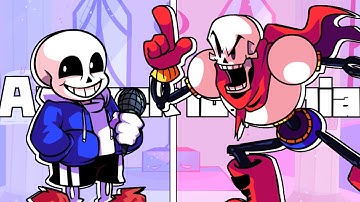 Attacklovania but Sans and Papyrus Sings It