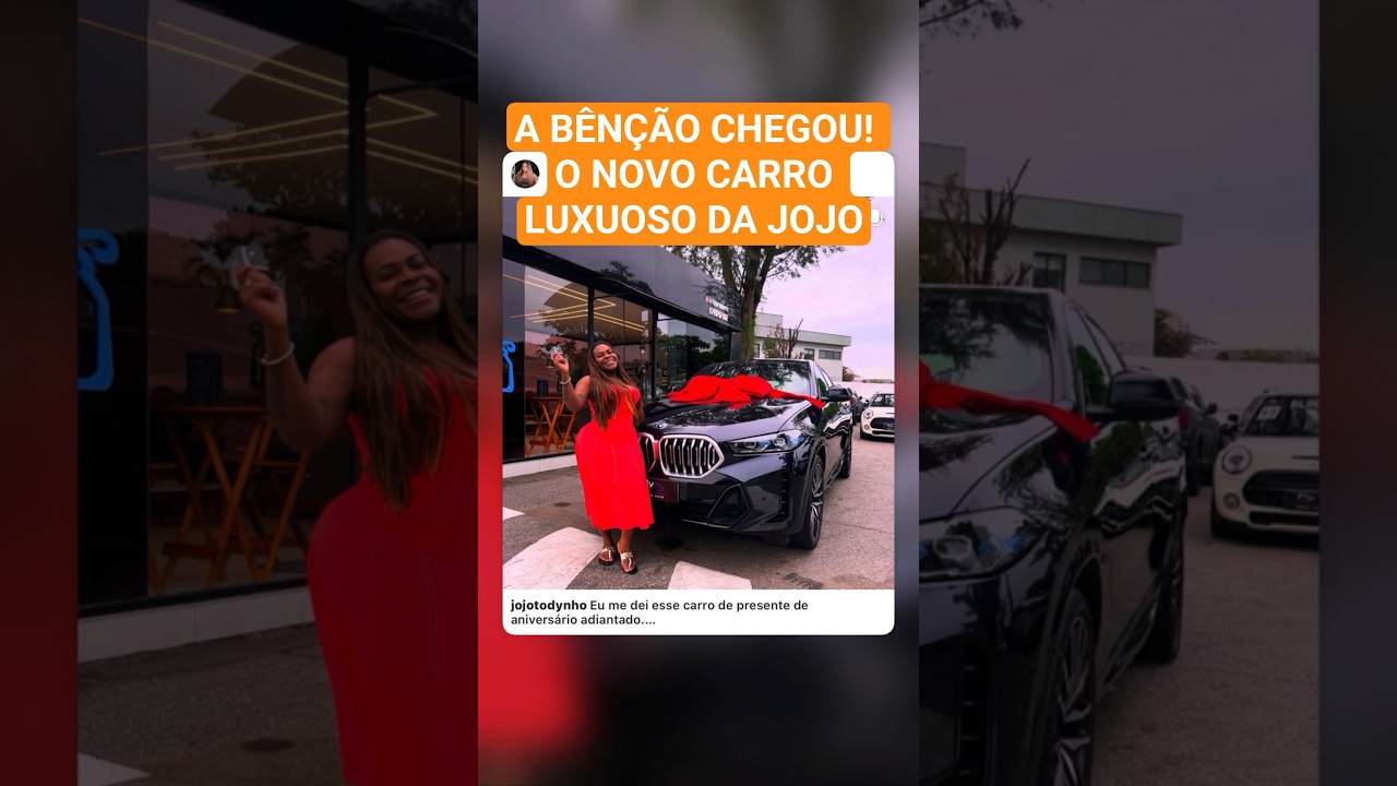 SONHO REALIZADO! Jojo Todynho emociona ao mostrar seu novo presentão de aniversário