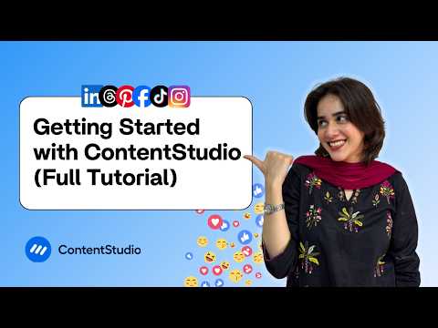 ContentStudio YouTube video