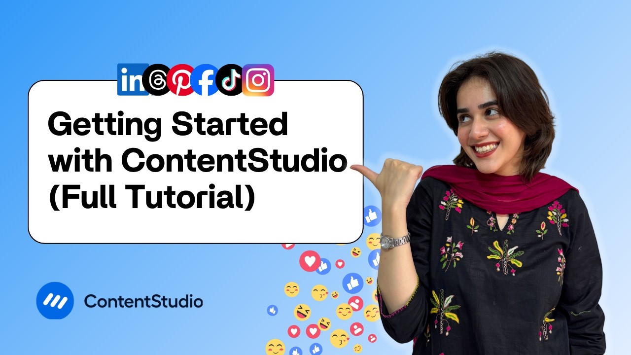 Create, schedule & manage social media with ContentStudio | A walk-through (full tutorial)