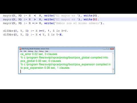 Mayor de dos números en Prolog - YouTube