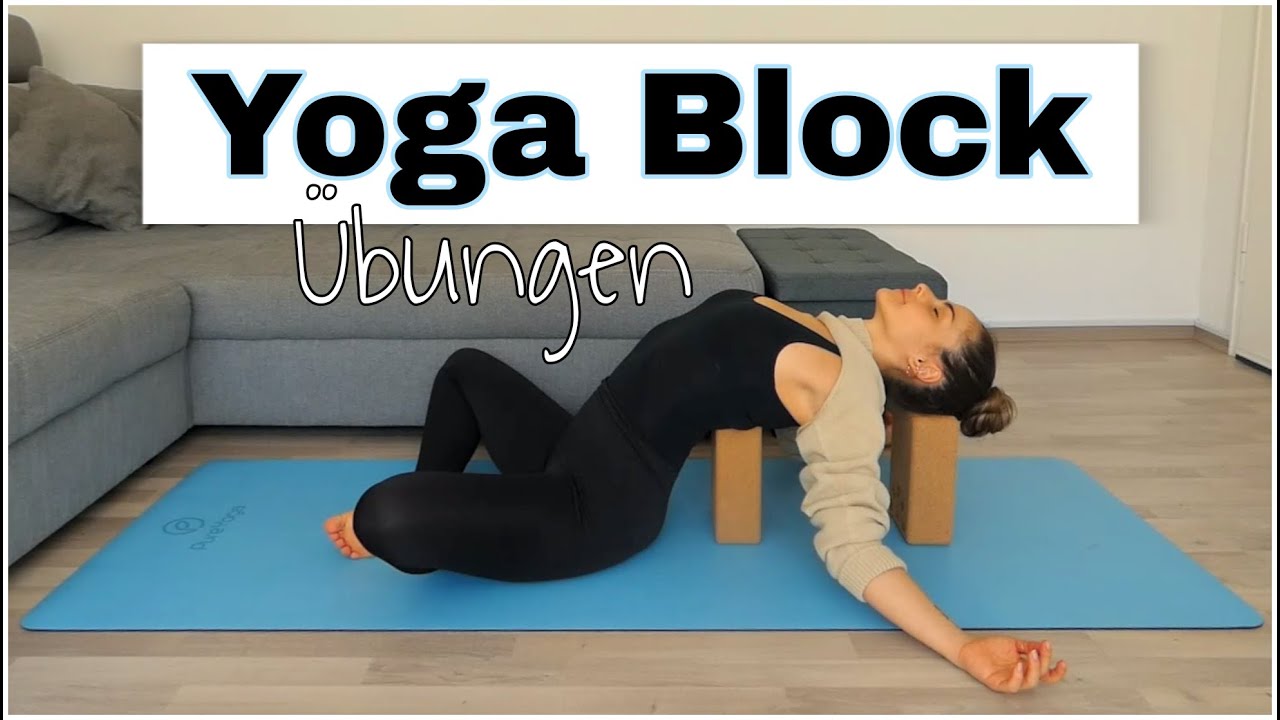 10 Yoga Block Übungen Richtig Dehnen Flexibilität und Kraft