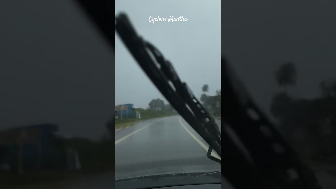 Cyclone Mantha Effect in Araku valley 