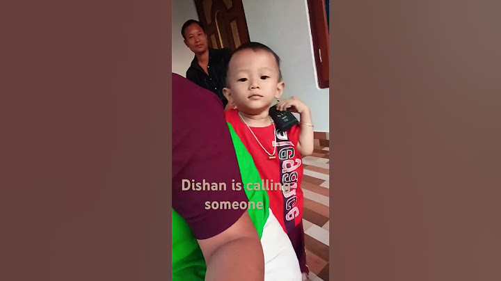 anakku Dishan menelepon seseorang, dia sedang mencoba (belajar) berbicara #kebaikan #bayi #viral #kecil