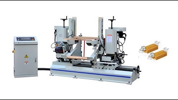 HICAS Automatic CNC Double End Tenoner Machine For Wood