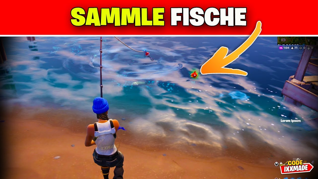 Fortnite Fische Kapitel 3 Season 2 Sammle Fische Fortnite Lichtchakra Aufträge Avatar - YouTube
