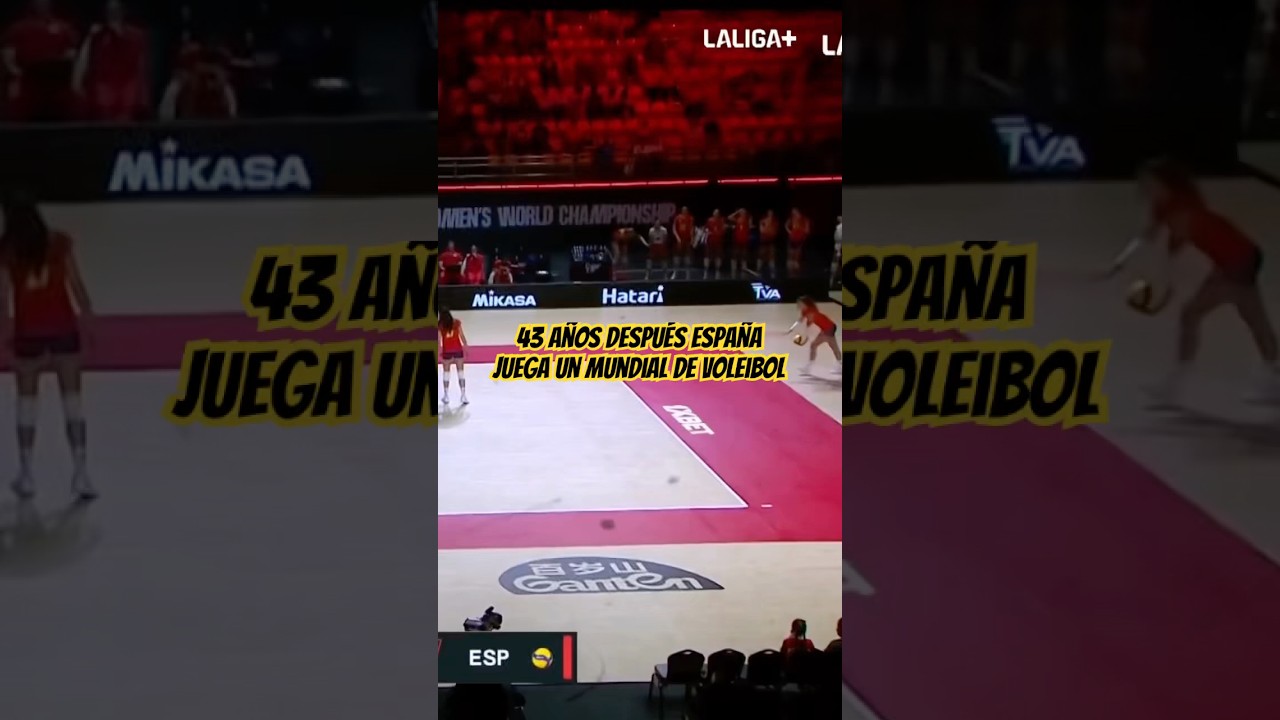🏐🇪🇸43 años después España jugó un Mundial de voleibol | Mundial 2025 