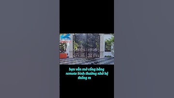 Cổng Tự Động Khi Mất Điện Có Hoạt Động Không? #cổngtựđộng #nhadep #congtudong