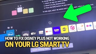 How To Fix Disney Plus Not Working On Your LG Smart TV: Quick App Fix!
