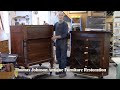 Rescuing an Antique Butler's Chest & Bookcase - Thomas Johnson Antique Furniture Restoration