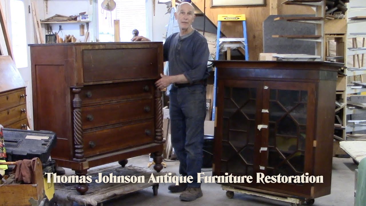 Rescuing an Antique Butler's Chest & Bookcase - Thomas Johnson Antique