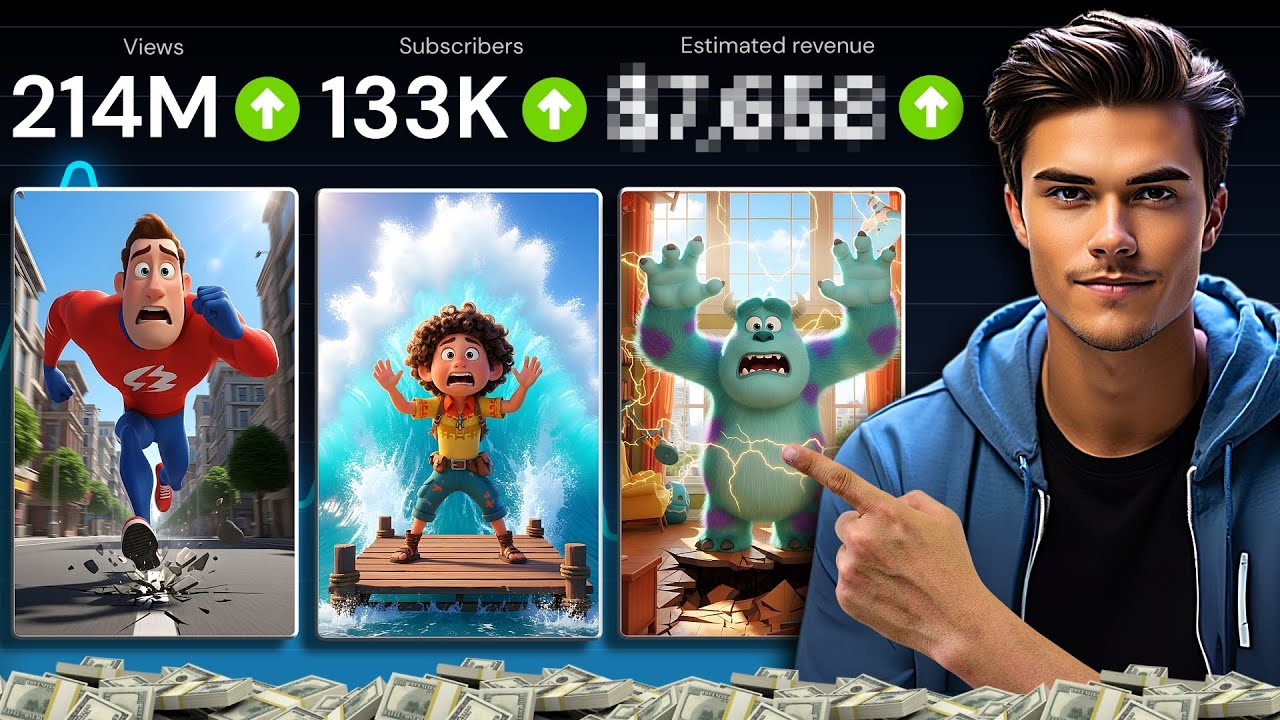 How I Make VIRAL 3D Animated Videos Using FREE AI Tools (FULL COURSE)